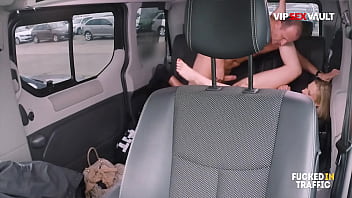 Preview 3 of Normal Delivery Xxx - Czech Slut Katie Sky Seduces Driver Into Hard Sex - VIP SEX VAULT
