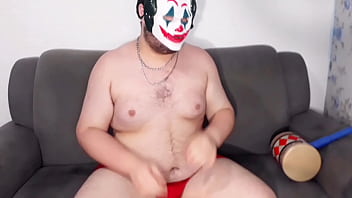 Preview 2 of Fat Gurip - Quando a Arlequina Sai de Casa o Coringa Enlouquece (Completo no xvideos Red) Fernando Devil solo