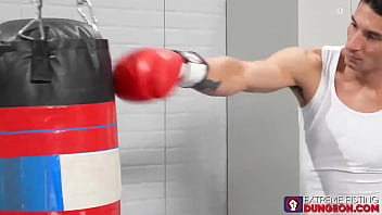 Preview 1 of United State Xxx Vedeo - Latino Apollo Fates breeds and fist fucks jock Jim Fit