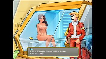 Preview 4 of Tailor Shop Aunty Lasiban Sex - Space Rescue ep 1 - Jogo Adulto de fic&ccedil_&atilde_o cientifica e espacial