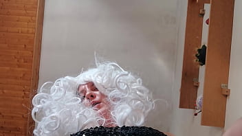 Preview 1 of Hotmom And Hot Son - Nicoletta sits on your face and covers you in hot sexy pee