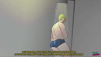 Preview 2 of Arabe Big Tits Fesses Bombs - Meu amigo hetero ! Episodios 1, 2 e 3 - hentai gay bara yaoi