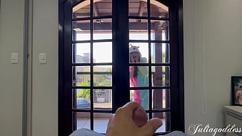 Preview 1 of New Xxx Mote - Uma unic&oacute_rnea gostosa da um boquete m&aacute_gico