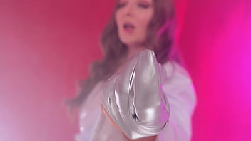 Preview 1 of Dog Vision - ASMR: fetish gloves - Arya Grander