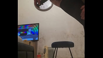 Preview 2 of Xxx Son Real Mom Real 2018 - Big cucumber ass training,  hands free Cummin