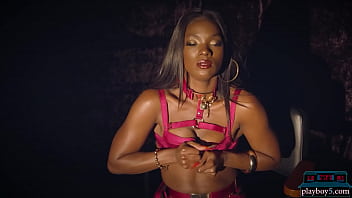 Preview 3 of Classic Dog - Hot ebony MILF babe Ana Foxxx solo porn video made together with Playboy