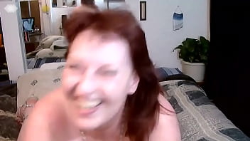 Preview 2 of Xxxxx Katja Videos - 315 Sexy and fun,  this redheaded Mature Pawg begs the viewer.. ( you ) to cum on her face