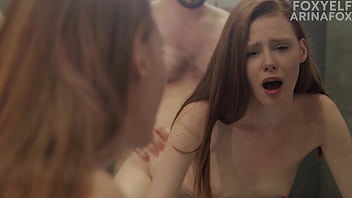 Preview 4 of Fuck Fam Hijab - Neighbor sucks and fucks in the shower with the owner of the apartment (free)