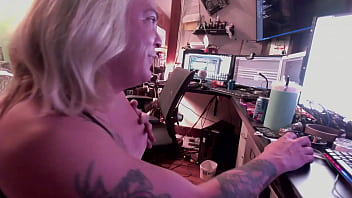 Preview 2 of Ww Com Xxx Hb - Shemale Vampire w Fangs Live Sex Show Recording