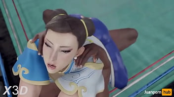 Preview 3 of Anal Vintage - Chun Li Is Fucks big ass [X3D]