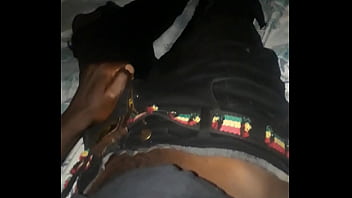 Preview 1 of Pakistani Afrin Khan Sex Videos - KENYAN BLACK GUY STROKING HIS BBC