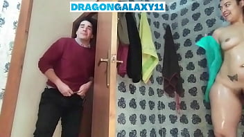 Preview 3 of Local Peshawar Sex - I catch my stepsis naked in the shower n she invites me to fuck