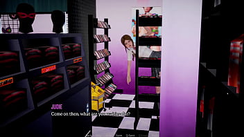 Preview 3 of Two Girls Having Fan 1 Boy - Once in a lifetime Part 3: In the changing room with judy