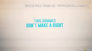 Preview 4 of New Bopy - Two Dommes Don&#039_t Make A Right.Megan Maiden,  Keira Croft / Brazzers  / stream full from www.zzfull.com/ide
