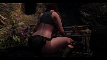 Preview 1 of Anybunny Mobile Stepmom Porn2 - Skyrim Aela