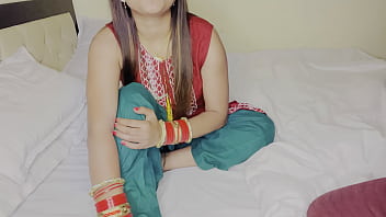 Preview 1 of Xentay Xxx - Mistress has extinguished the thirst of youth from Chotu servant with clear Hindi audio voice