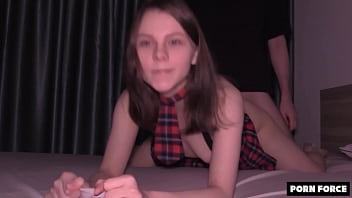 Preview 3 of Isap Biji Kelentit - College Cutie Used As A Human Cum Dumpster