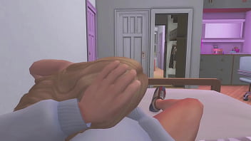Preview 1 of Mom And Doubts - Rubbing Pussy On My Dick Until Cum &amp_ Keeps Sucking With Anal