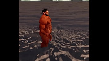Preview 2 of School Girl And Black Man - stunning cam heyward caught naked in the ocean