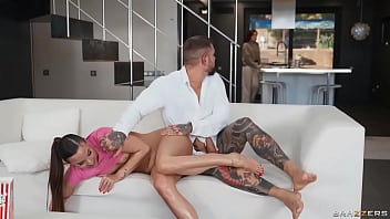 Preview 1 of Bre Olsen Squirting - Cheating With Oily Ass Roommate Amirah Adara / Brazzers/ Enter XVPROMO on official site for discount