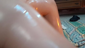 Preview 4 of Bus Rap Xxxxx Talugihot Hd - Oiled milf doll in my evening