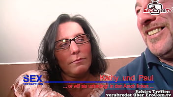 Preview 1 of Vintage Granny Creampie - Deutsche Ehefrau mag kein anal aber sie versucht es beim casting