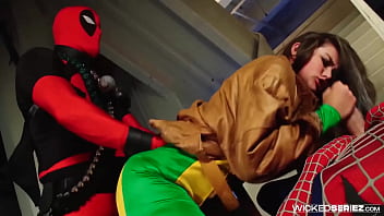 Preview 3 of Hidden Cam Artis Indo Ganti Baju - Wolverine XXX An Axel Braun Parody Scene 4 Allie Haze