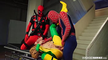Preview 4 of Hidden Cam Artis Indo Ganti Baju - Wolverine XXX An Axel Braun Parody Scene 4 Allie Haze