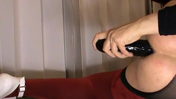 Preview 2 of Public Milf Anal - deep anal dildo big