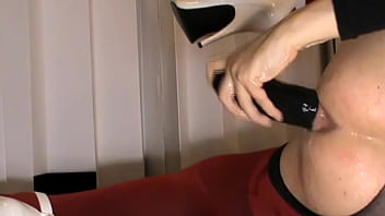Preview 3 of Public Milf Anal - deep anal dildo big