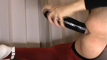 Preview 1 of Public Milf Anal - deep anal dildo big