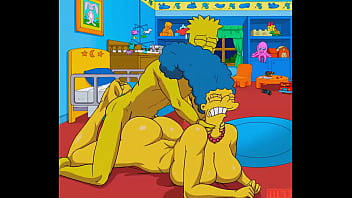 Preview 3 of Tonight Girlfriend Anal - bart simpson se folla a marge (suscribete)