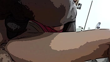 Preview 2 of Parovi Happy Tv - Larissa Leite em DP animada com efeito desenho
