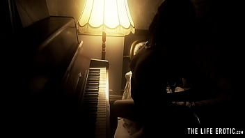 Preview 2 of Hindi Parn Video Hd - Watch this sexy teen beauty masturbating as she plays the piano