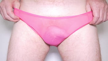 Preview 1 of Kharm Bela - Panties cock and ass play