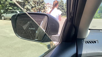 Preview 1 of Yeurs 16 - Busty Stranger Sucked in the Car and Fucked for Money - Russian Amateur with Conversation