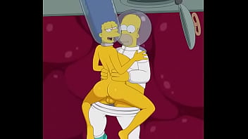 Preview 1 of Sort Sax - los simpson,  homero se corre en marge en traje de ba&ntilde_o(suscribanse)