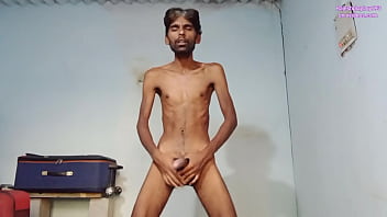 Preview 4 of Dyke Dick Homemade - Hard 7 inch cock masturbation,  cumming video of Rajeshplayboy993