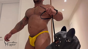 Preview 1 of D Fuck Back - Fui cadelinha submissa pro macho bodybuilding dominador.