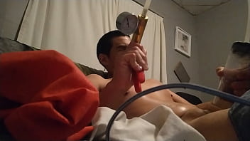Preview 3 of Xxx Tycomrade - First time trying out my homemade penis pump