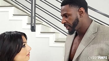 Preview 2 of She Gay Shemel - Tiny Latina Spinner Mickey Violet Gets Banged Hard by her Client&#039_s Big Black Cock