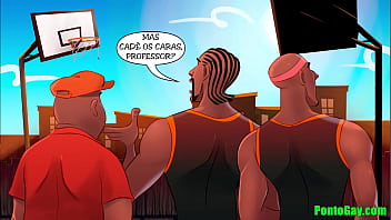 Preview 2 of Xxxporn Tobe - Astros do Basquete - Enterrando as bolas no cuzinho do advers&aacute_rio