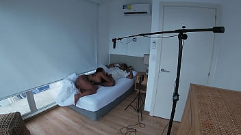 Preview 2 of Df 5org - Behind the scenes. My Step mom wakes me up with an amazing blowjob. English subtitles