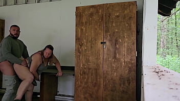 Preview 3 of Porn Hub Bigass - A quickie in a spot deep in the wood
