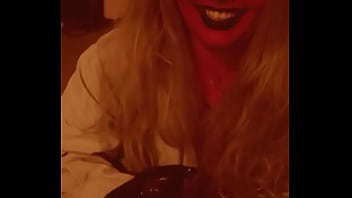Preview 2 of Xnxx Big Ass African - Devil Sucks his Soul Out! Gloved Handjob &amp_ Blowjob with Post Orgasm Horror!