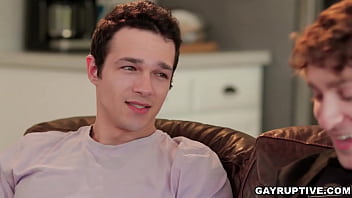Preview 3 of Bahgl Sxey - Hot guy Jayden Marcos passionately fucks his cooking instructor Calvin Banks,  both have mutual feelings.