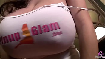 Preview 1 of Romi Rain Hot Kiss - Busty Legend September Carrino Shares Her Huge Tits