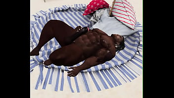 Preview 2 of Russian Tube With Mom - big dj fluker jerks his massive black cock