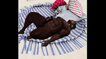 Preview 1 of Russian Tube With Mom - big dj fluker jerks his massive black cock