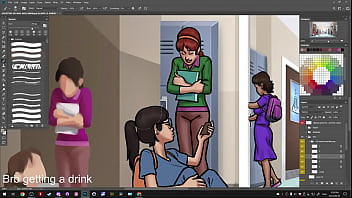 Preview 4 of Lal Bhodi - Picarto ~ DarkCookie - Summertime Saga [720p] (2023.06.01)